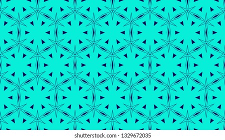 Stylish repeating geometric texture. for holiday decoration, holiday packaging Vector seamless pattern