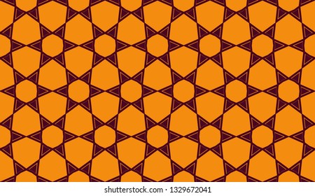 Stylish repeating geometric texture. for holiday decoration, holiday packaging Vector seamless pattern