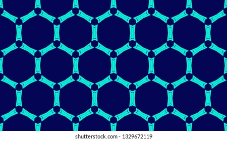 Stylish repeating geometric texture. for holiday decoration, holiday packaging Vector seamless pattern