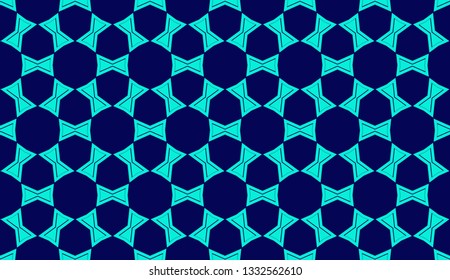 Stylish repeating geometric texture. for holiday decoration, holiday packaging Vector seamless pattern