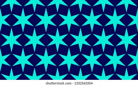 Stylish repeating geometric texture. for holiday decoration, holiday packaging Vector seamless pattern