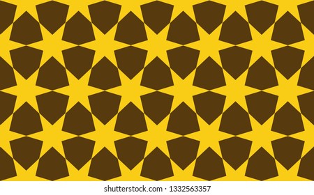Stylish repeating geometric texture. for holiday decoration, holiday packaging Vector seamless pattern