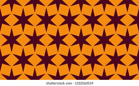 Stylish repeating geometric texture. for holiday decoration, holiday packaging Vector seamless pattern