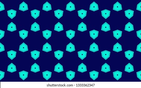 Stylish repeating geometric texture. for holiday decoration, holiday packaging Vector seamless pattern