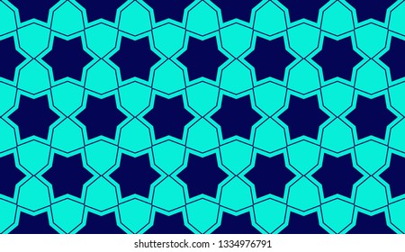 Stylish repeating geometric texture. for holiday decoration, holiday packaging Vector seamless pattern