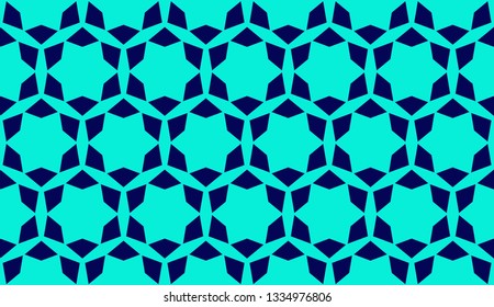 Stylish repeating geometric texture. for holiday decoration, holiday packaging Vector seamless pattern