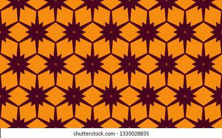 Stylish repeating geometric texture. for holiday decoration, holiday packaging Vector seamless pattern