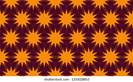 Stylish repeating geometric texture. for holiday decoration, holiday packaging Vector seamless pattern