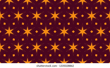 Stylish repeating geometric texture. for holiday decoration, holiday packaging Vector seamless pattern