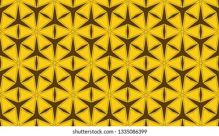Stylish repeating geometric texture. for holiday decoration, holiday packaging Vector seamless pattern