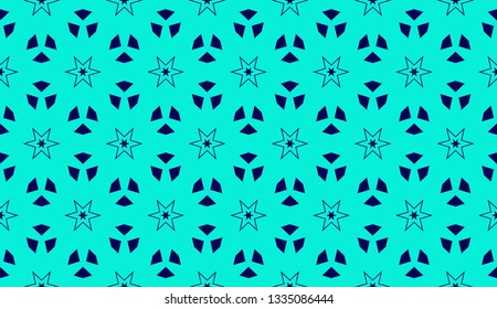 Stylish repeating geometric texture. for holiday decoration, holiday packaging Vector seamless pattern