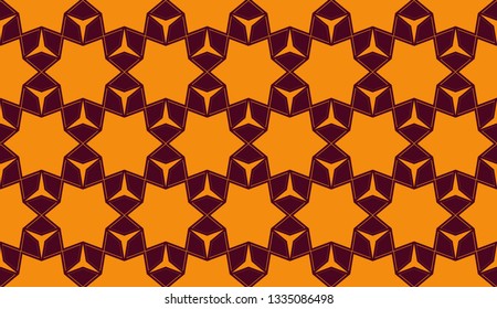 Stylish repeating geometric texture. for holiday decoration, holiday packaging Vector seamless pattern