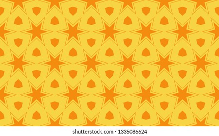 Stylish repeating geometric texture. for holiday decoration, holiday packaging Vector seamless pattern