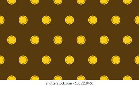 Stylish repeating geometric texture. for holiday decoration, holiday packaging Vector seamless pattern