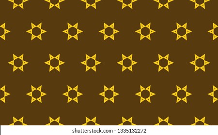 Stylish repeating geometric texture. for holiday decoration, holiday packaging Vector seamless pattern