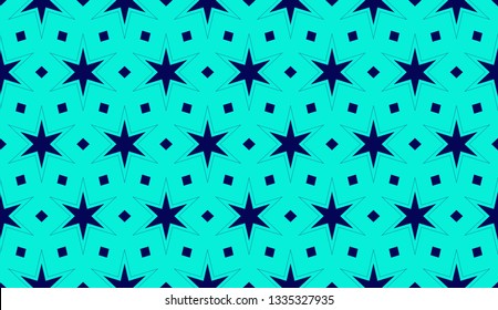 Stylish repeating geometric texture. for holiday decoration, holiday packaging Vector seamless pattern