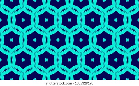 Stylish repeating geometric texture. for holiday decoration, holiday packaging Vector seamless pattern