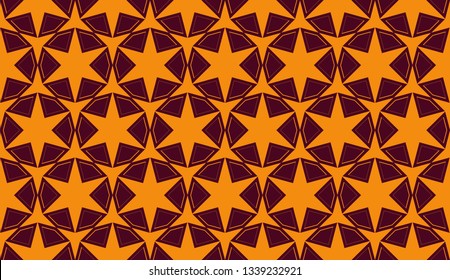 Stylish repeating geometric texture. for holiday decoration, holiday packaging Vector seamless pattern