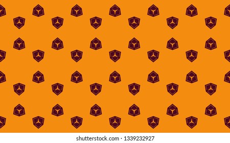 Stylish repeating geometric texture. for holiday decoration, holiday packaging Vector seamless pattern