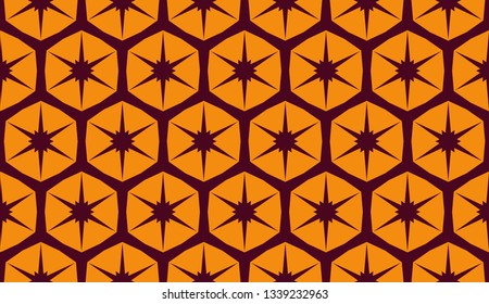 Stylish repeating geometric texture. for holiday decoration, holiday packaging Vector seamless pattern