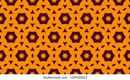 Stylish repeating geometric texture. for holiday decoration, holiday packaging Vector seamless pattern