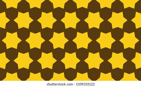 Stylish repeating geometric texture. for holiday decoration, holiday packaging Vector seamless pattern