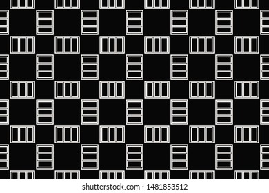 Stylish repeating geometric texture. for holiday decoration, holiday packaging.Vector  pattern

