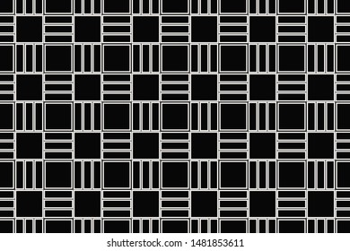 Stylish repeating geometric texture. for holiday decoration, holiday packaging.Vector  pattern

