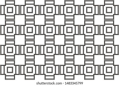 Stylish repeating geometric texture. for holiday decoration, holiday packaging.Vector  pattern

