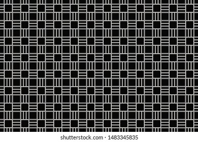 Stylish repeating geometric texture. for holiday decoration, holiday packaging.Vector  pattern

