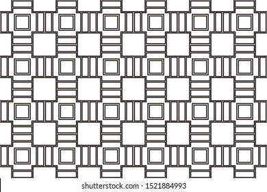 Stylish repeating geometric texture. for holiday decoration, holiday packaging.Vector pattern