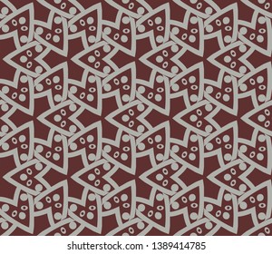 Stylish repeating geometric texture. Vector for banner, flyer, cover design. Vector seamless pattern