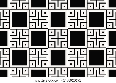 Stylish repeating geometric texture. Vector template for banner, flyer, cover design, mobile interface. Vector
