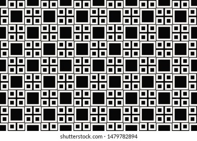 Stylish repeating geometric texture. Vector template for banner, flyer, cover design, mobile interface. Vector
