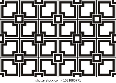 Stylish repeating geometric texture. Vector template for banner, flyer, cover design, mobile interface.