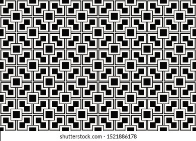 Stylish repeating geometric texture. Vector template for banner, flyer, cover design, mobile interface.