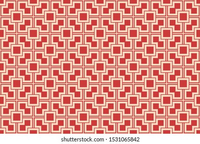 Stylish repeating geometric texture. Vector template for banner, flyer, cover design, mobile interface. Vector

