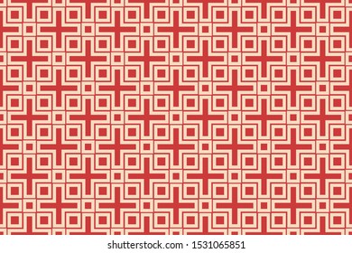 Stylish repeating geometric texture. Vector template for banner, flyer, cover design, mobile interface. Vector
