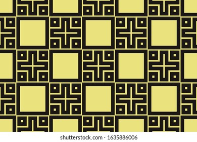 Stylish repeating geometric texture. Vector template for banner, flyer, cover design, mobile interface. Vector
