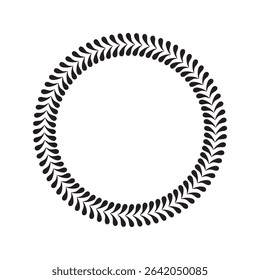 Stylish round frames with examples of the names or white space of your store . Vector frameworks . EPS 10 .