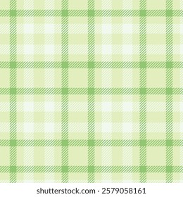 Stylish Rustic Cottagecore Plaid in Pistachio Shades