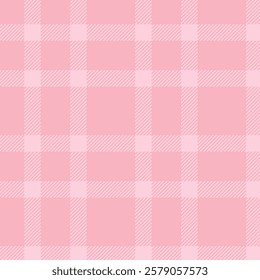 Stylish rustic cottagecore plaid in soft pink shades