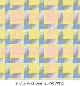 Stylish rustic cottagecore plaid in soft pink shades