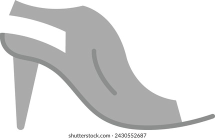 Stylish Sandals icon vector image. Suitable for mobile application web application and print media.