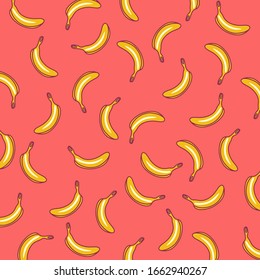 diseño bananero elegante. Perfecto para fondos de paredes, fondos de página web, texturas superficiales, textiles.