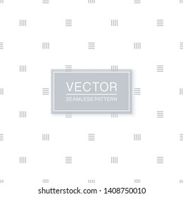 Stylish seamless geometric pattern - simple minimalistic design. White and grey decorative texture. Abstract delicate background