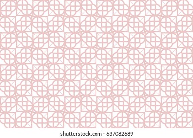 stylish seamless geometric pattern. vintage vector illustration