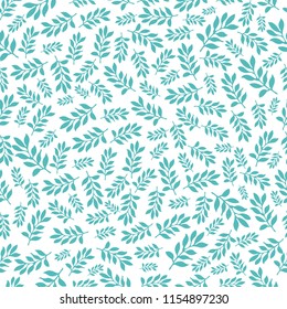 Stylish seamless leaf pattern.