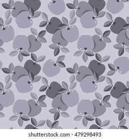 Stylish seamless pattern with apples can be used for wallpapers, surface textures, textile,linen, kids cloth, pattern fills, page backgrounds and more designs. 
