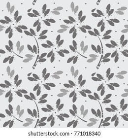 Stylish seamless pattern with beautiful flowers can be used for design fabric, textile, linen, tile, wallpaper and more creative designs.